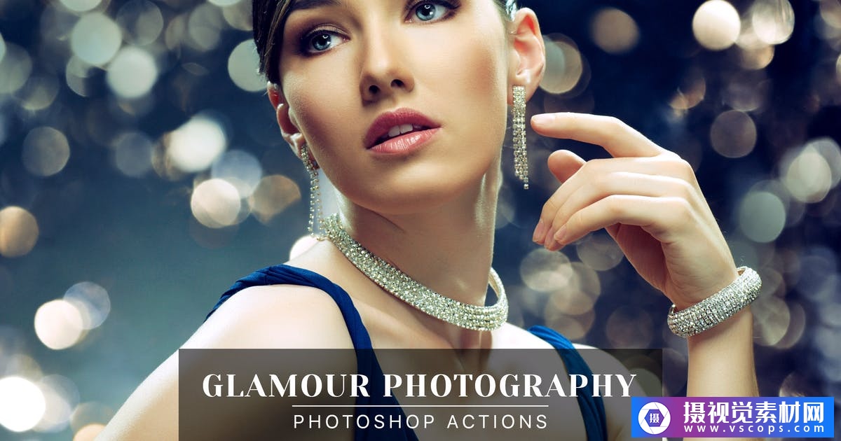 魅力摄影Photoshop动作Glamour Photography Photoshop Actions插图